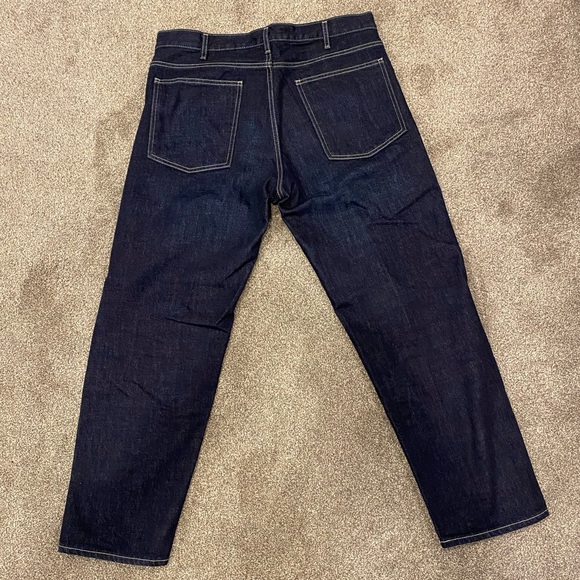 Uniqlo Men’s Jeans - Dark Blue - Picture 4 of 6